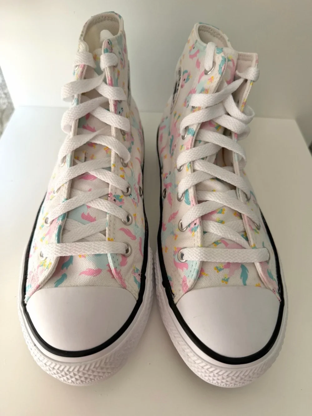 CONVERSE CTAS Hi Unicorn High Top Sneakers Multicolor - Juniors Size  5